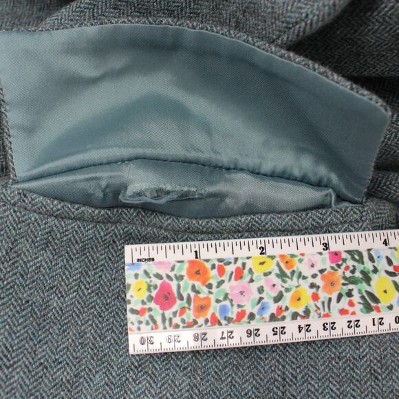 US12 Italy48 MarellaSport Blazer Wool Herringbone Oversize Menswear Water Garden - Picture 13 of 16